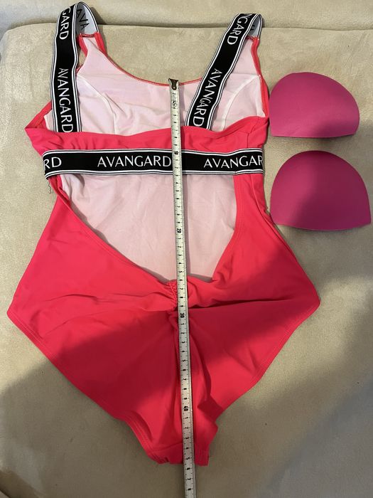 Бански 3бр. в коралов цвят С/М размер, HM/Avangard/Tommy Hilfiger
