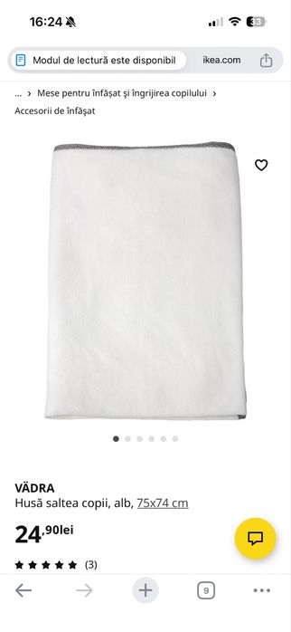 Masa de infasat bebelus