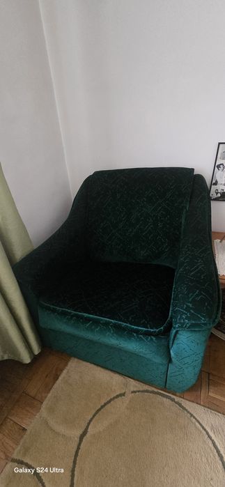 Canapea extensibila cu 2 Fotolii