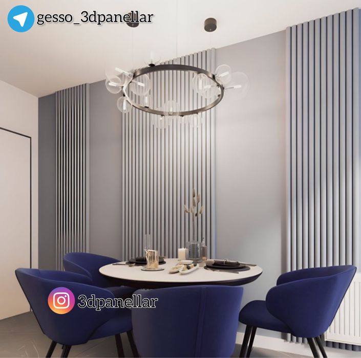 Гипсовые 3д панели Paraline 3d panel 3dpanel tyaga lepka decor