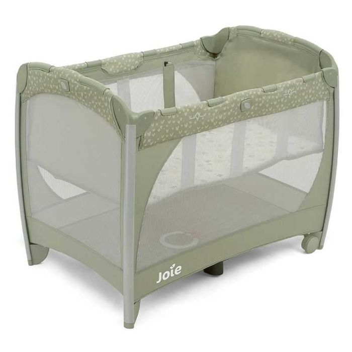 Манеж Joie Commuter change & snooze зеленого цвета