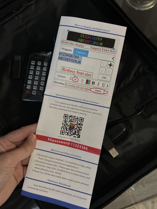 Продам новый рюкзак с led экраном