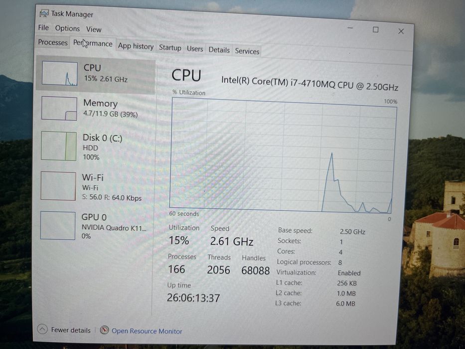 HP ZBook 15 G2 | i7-4710MQ | 12GB RAM | 500GB HDD | NVIDIA Quadro