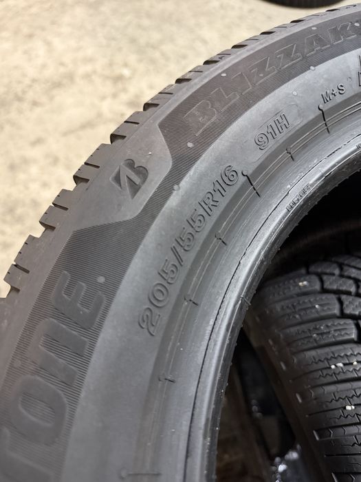 205/55/16 зимни Bridgestone 2бр (DOT24)