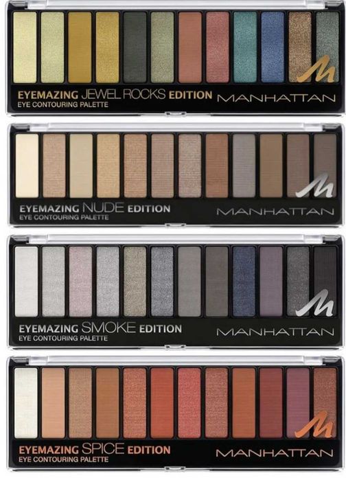 Палитра сенки Manhattan Eyemazing