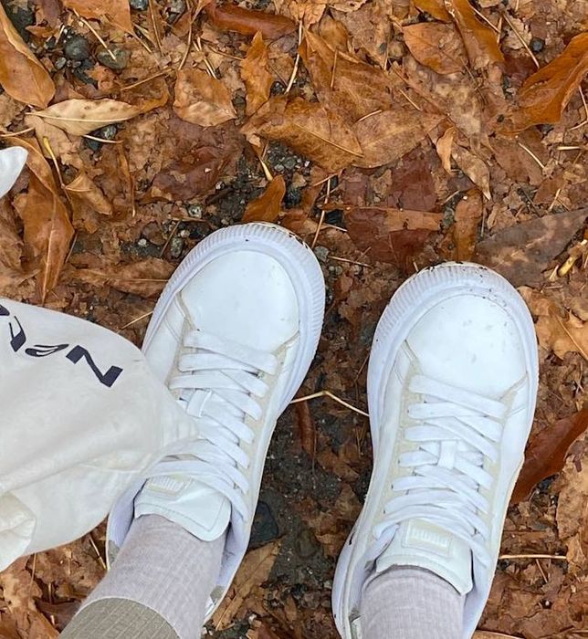 Кроссовки PUMA белые