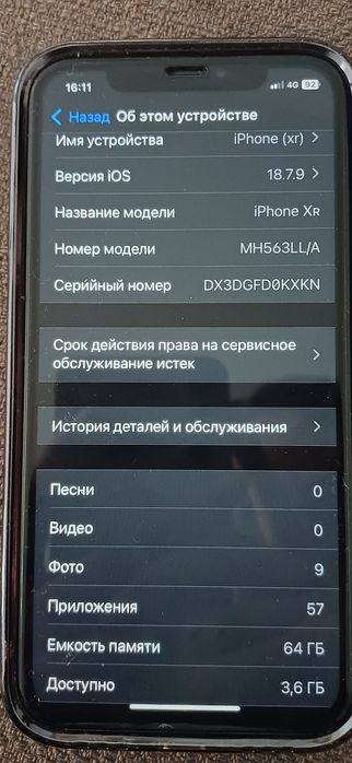 Iphone XR 64 гб Black
