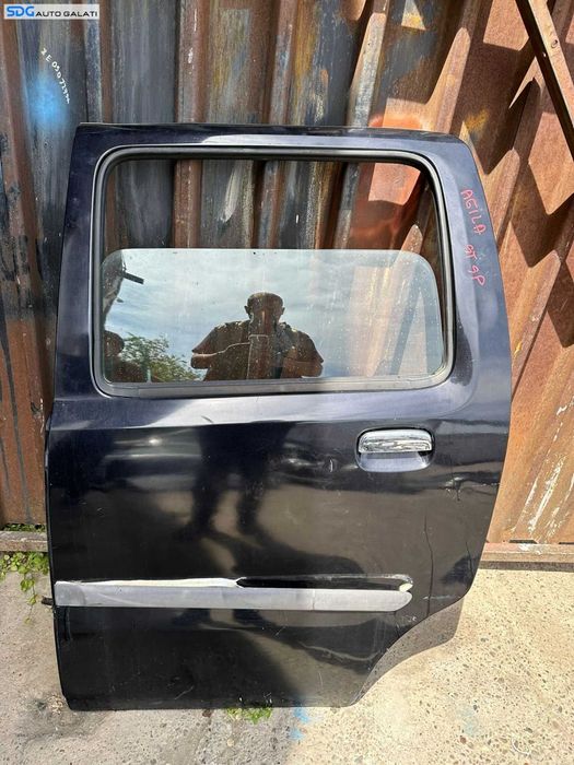 Usa Usi Portiera Portiere Stanga Spate cu Imperfectiuni Opel Agila 2000 - 2007 Culoare Z20R [X3648]