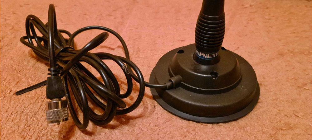Kit Statie radio CB Albrecht AE 6110 ASQ + Antena PNI ML100
