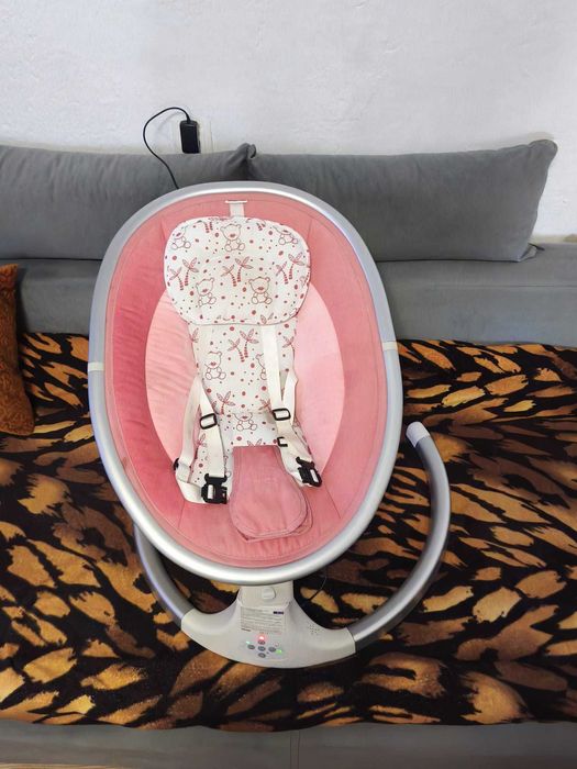 Електрически шезлонг люлка за бебе