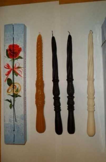 Венчальные свечи восковые