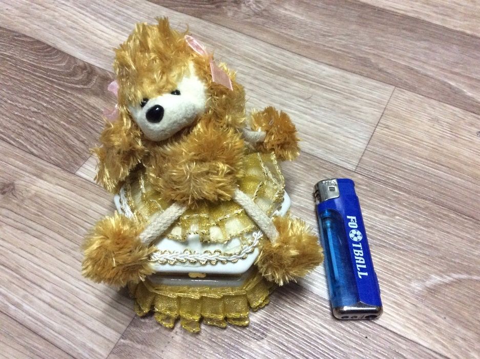 Шкатулка-собачка