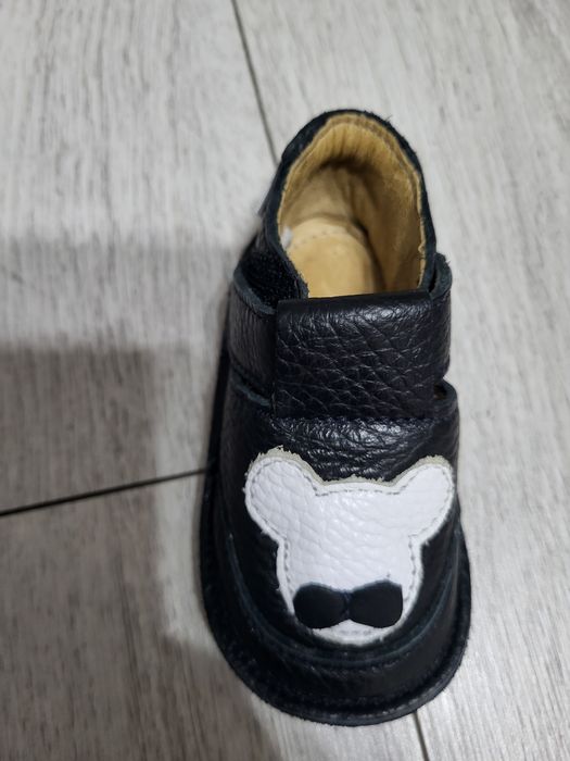 Pantofiori Barefoot din piele natura