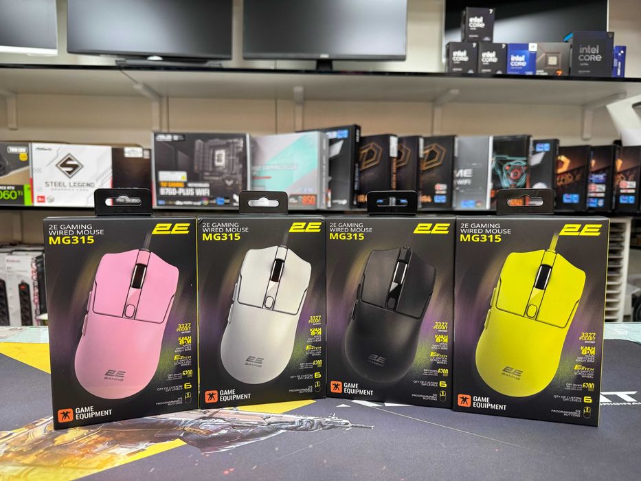 2E GAMING — игровые мышки для настоящих геймеров