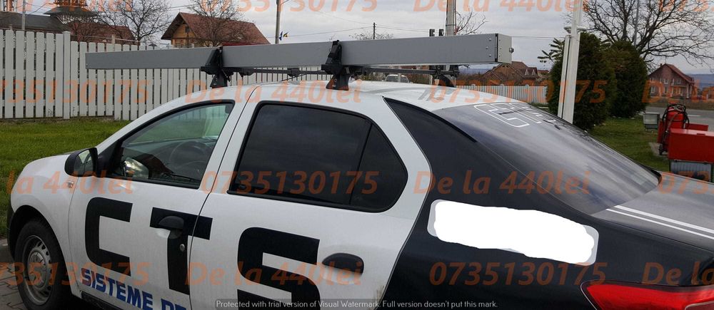 Bare portbagaj transversale DACIA Logan Sandero 1 2 3 / OTEL ALUMINIU