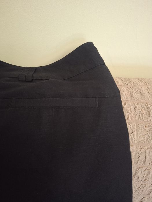 Стилен дамски ленен панталон с размер ХL/XXL