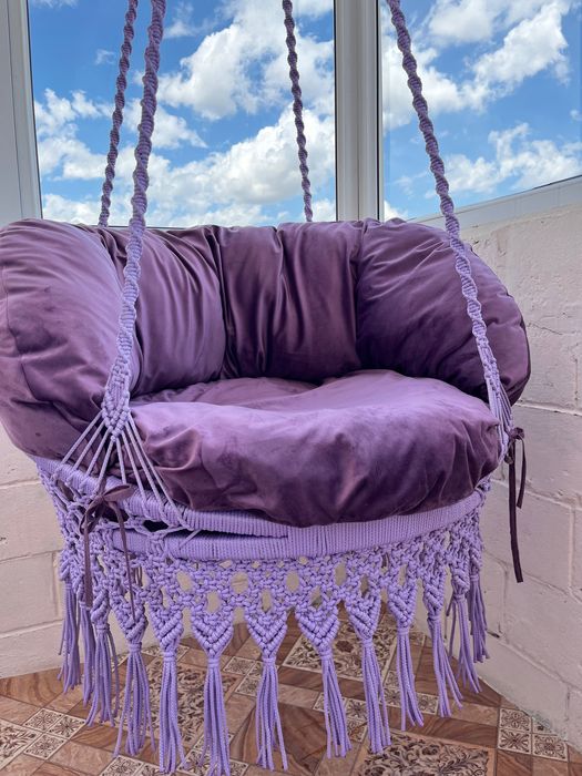 Гамак- кресло ручной работы