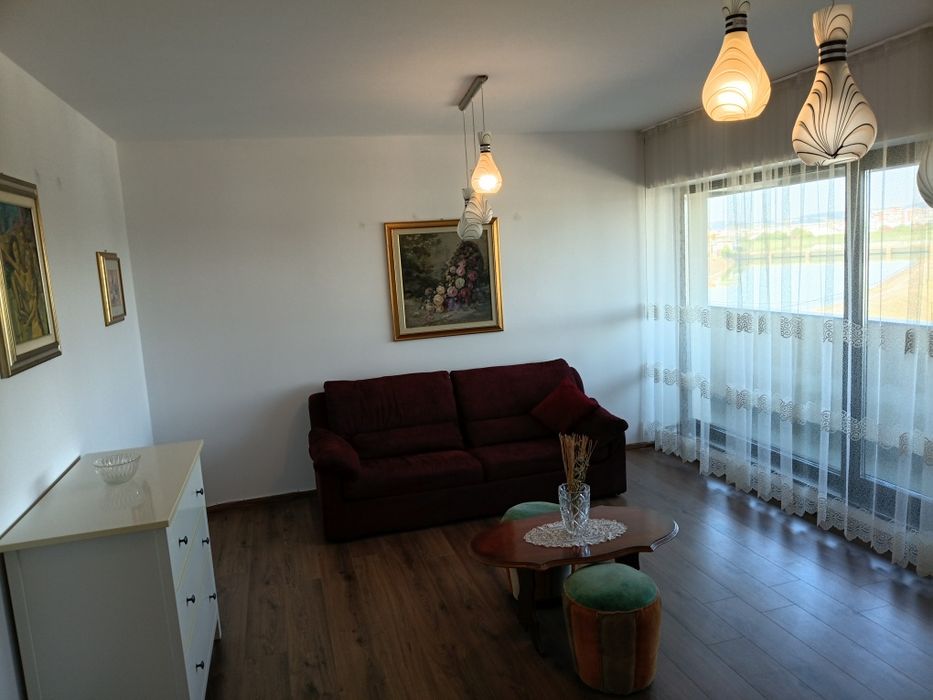 Deosebit ! Bloc nou 2 camere decomandate etaj 2 mobilat modern contract anaf