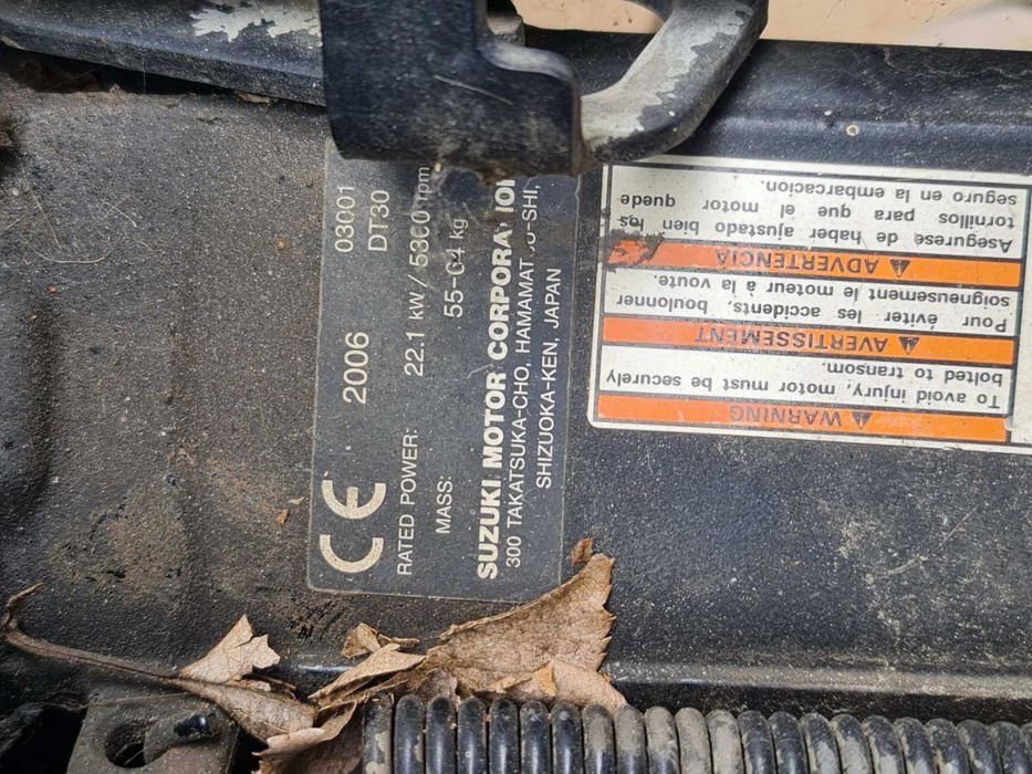 Извънбордов двутактов двигател Suzuki 30к.с.