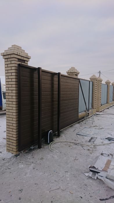Ворота откатные.