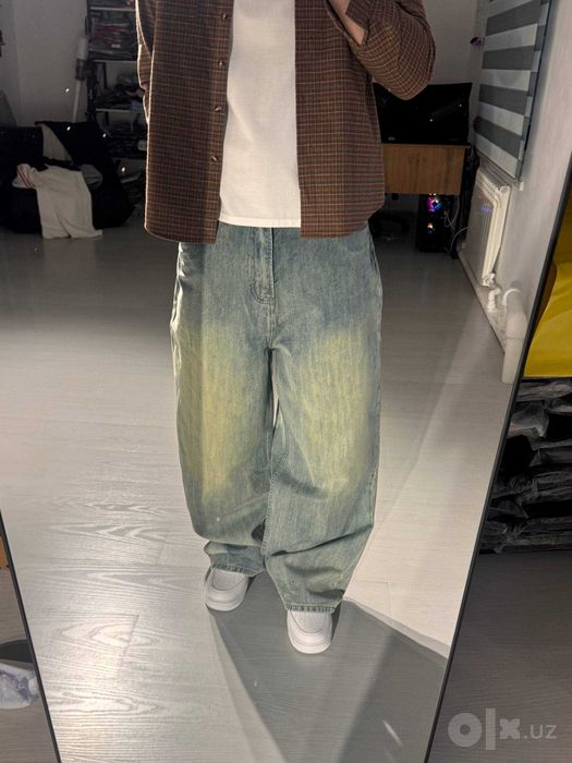 в наличии широкие джинсы baggy jeans