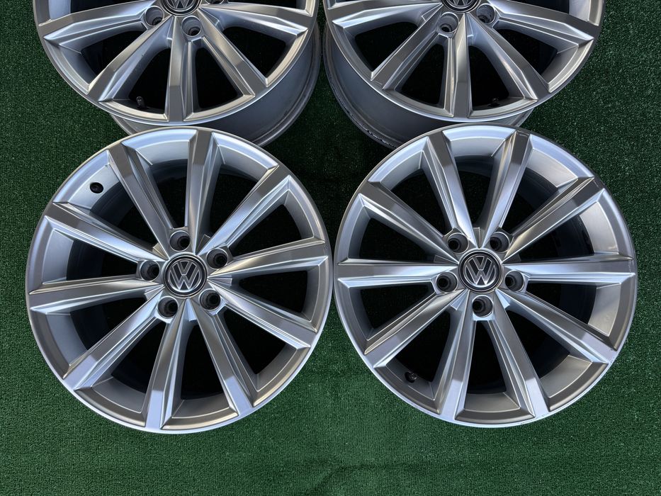 4бр. ОТЛИЧНИ 17” ОРИГИНАЛНИ Джанти *LONDON* 5х112 за -VW/SEAT/SKODA/AUDI/Vag- 7.0Jx17H2, ET40