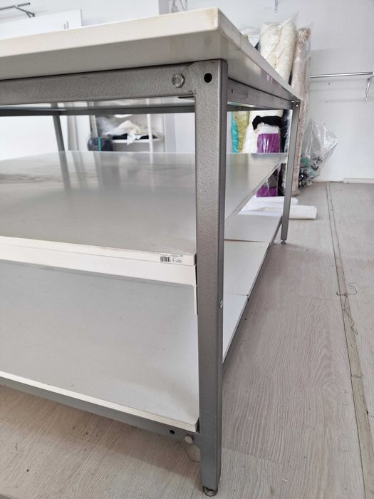 Masa de croi mare-2x buc, schelet metalic robust, demontabil