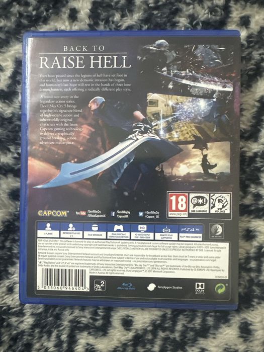 Devil MayCry 5 Ps 4