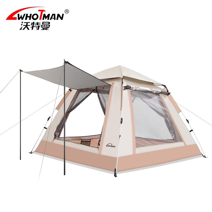 Палатка на 3-4 человек, 215×215×140 см