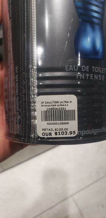 Jean Paul GAULTIER Ultra male eau de toilette intense