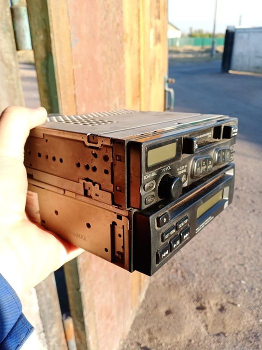 Магнитола двухрядная на Subaru