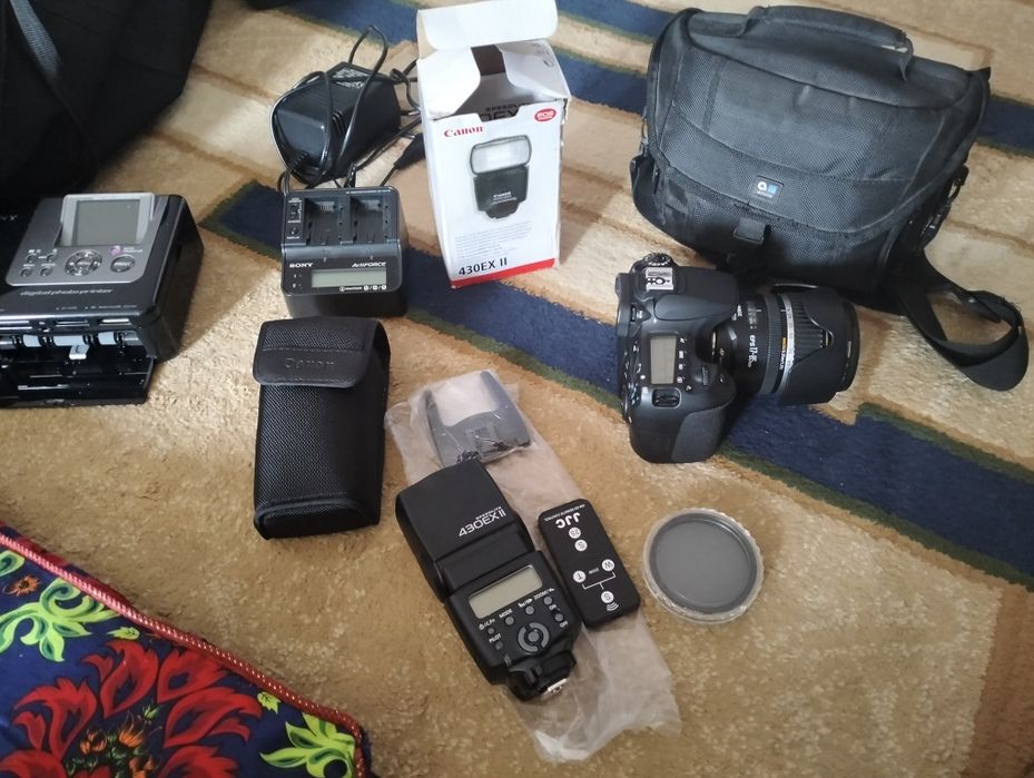 Canon профессиональный фото видео апарат