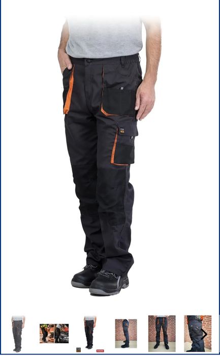 Pantaloni lucru, santier, gradina, rezistenti la uzura