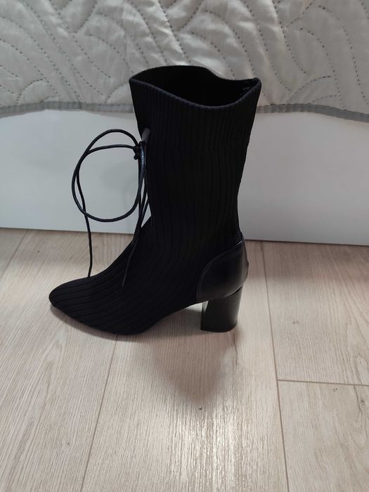 Дамски  черни боти shein