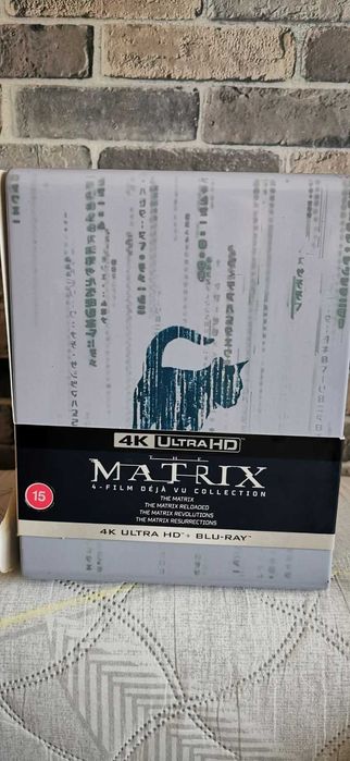 The Matrix 4-Film Deja Vu Steelbook Collection 4K-UHD/Blu-ray