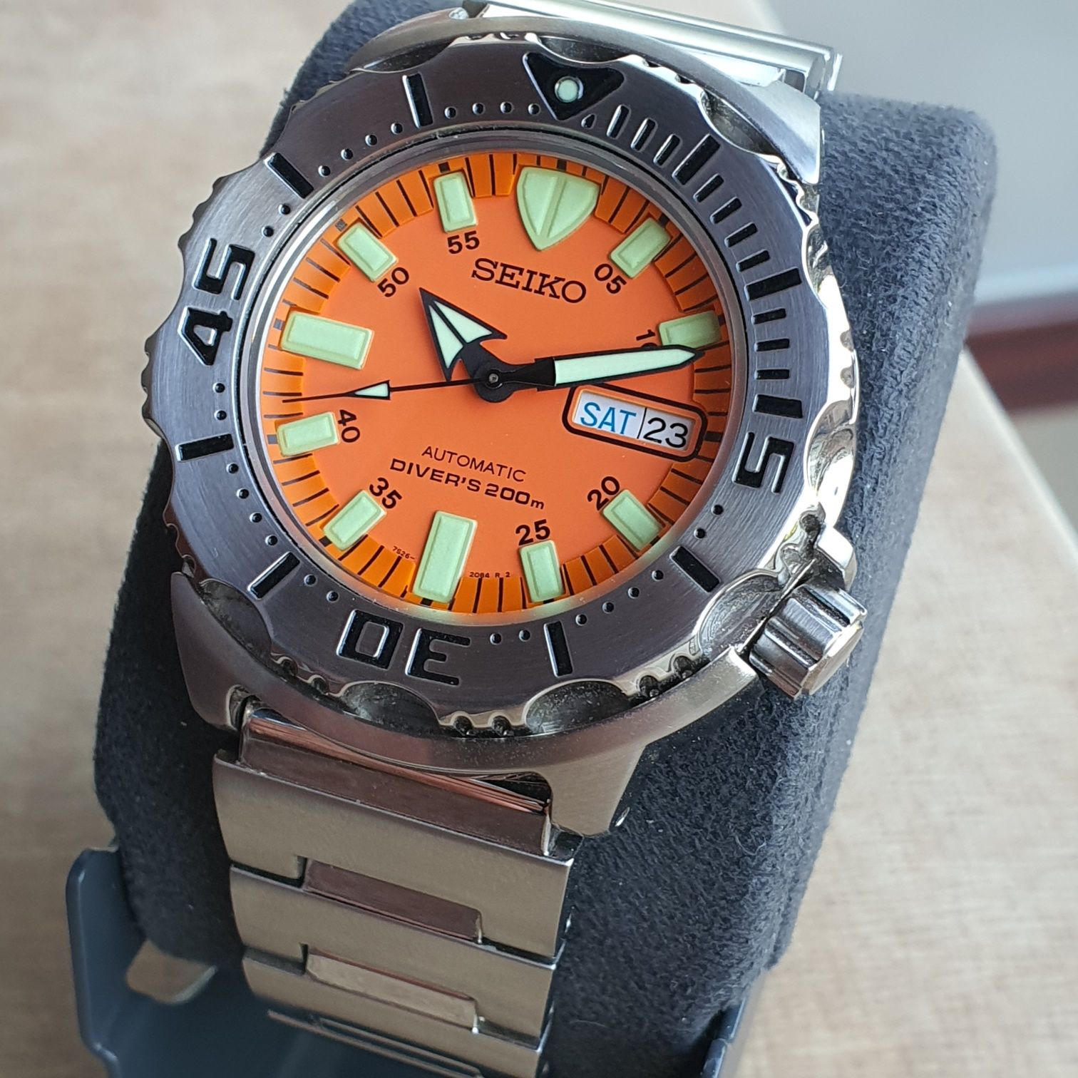 Seiko Monster Orange 1 st gen SKX781K3. Nu fac schimburi