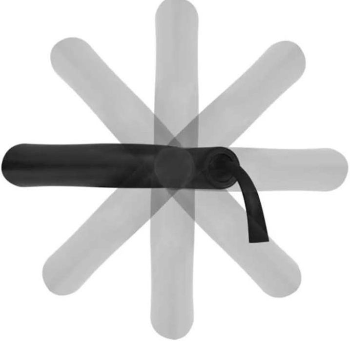 Изискан смесител за баня в черен мат