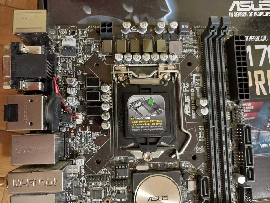 Asus H170I Pro Wi-Fi Mini-ITX, LGA 1151