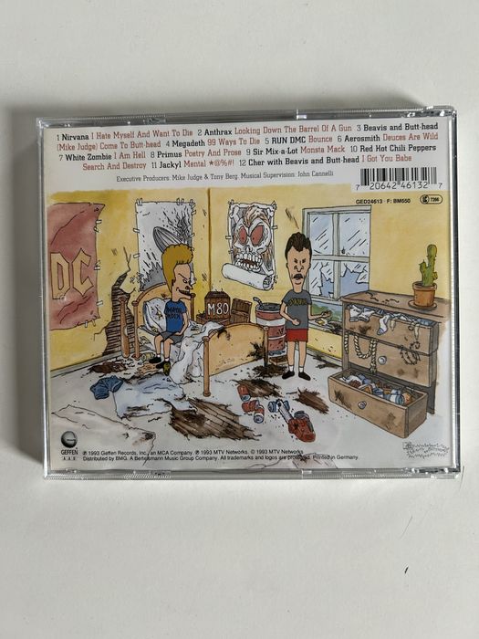 Vand cd audio original Beavis and Buttheat Experience