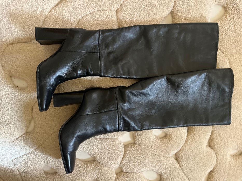 Cizme Zara piele naturală interior/exterior