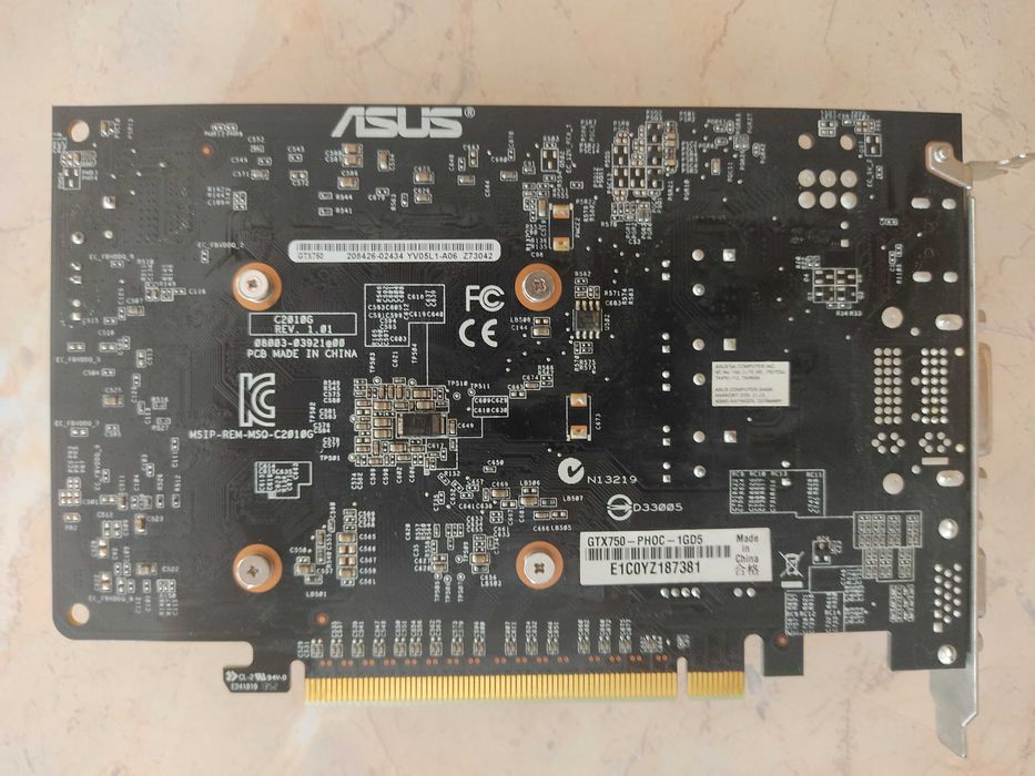 ASUS GeForce GTX 750 (Phoenix OC Edition) 1 GB