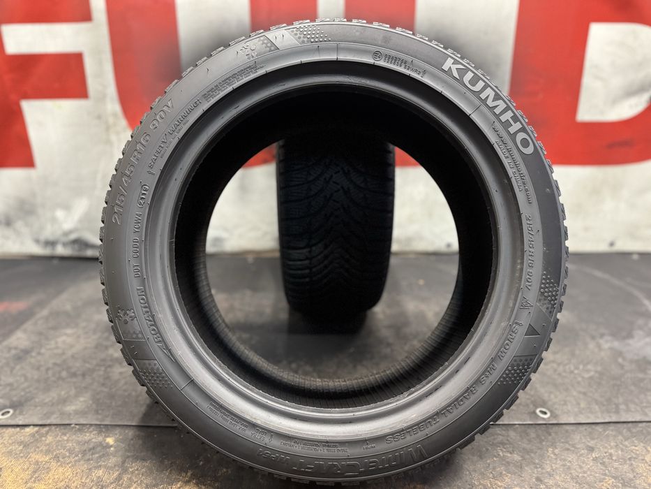 215 45 16, Зимни гуми, Kumho WinterCraftWP51, 2 броя