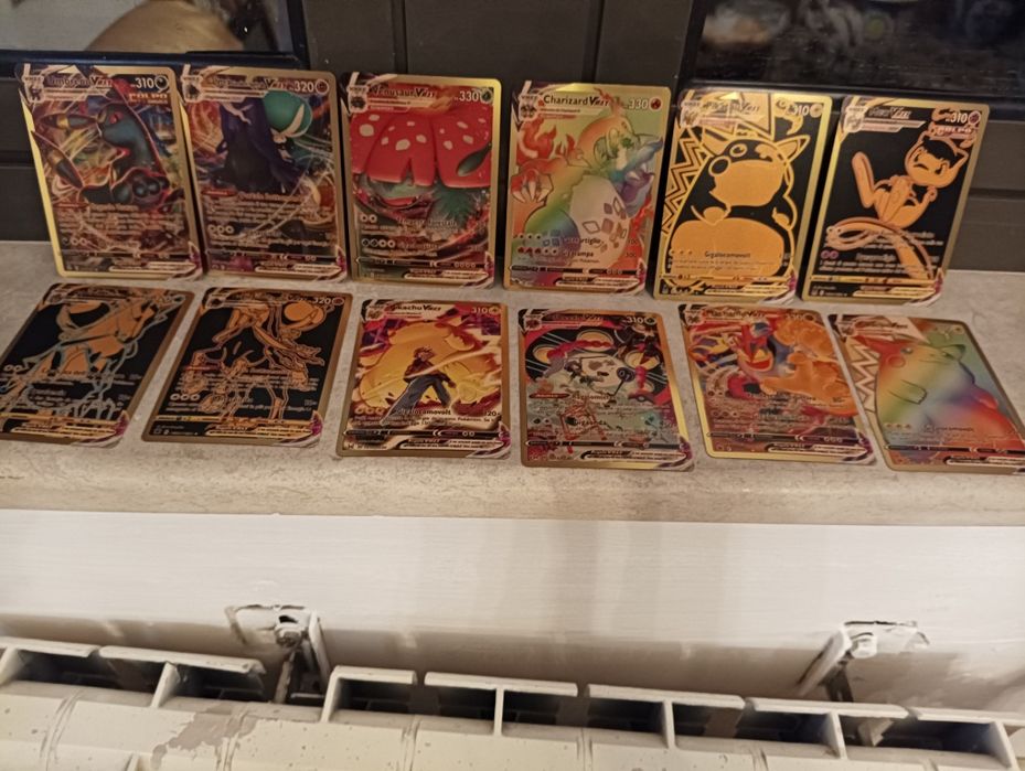 Разнообразие от златни карти на Покемон Pokémon cards ЧАСТ 4