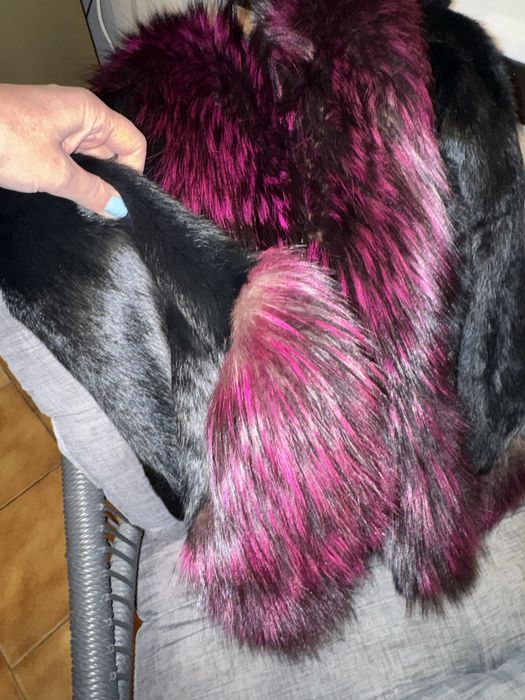 Красив и елегантен луксозен кожух от мисококачествени естествени кожи!