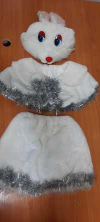 Костюм Зайки Хозяйки, костюм Зайца для девочки. Детский карнавальный костюм из Зайка Хозяйка