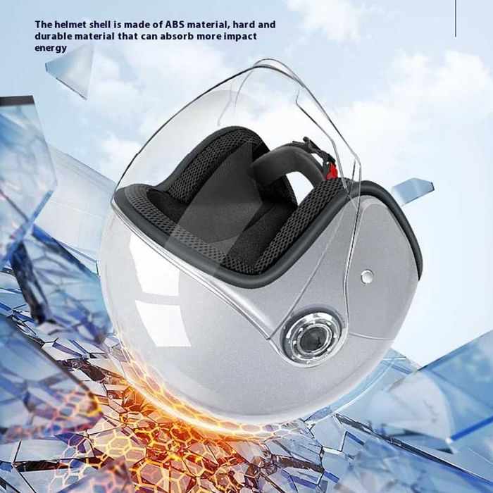 Casca moto/scuter unisex, marime universala, neagra