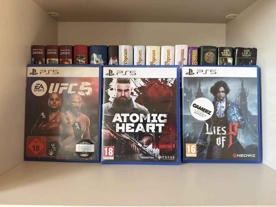 Игры на дисках для PS4 и 5