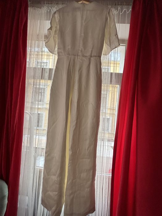 Salopetă elegantă Ivy & Oak, albă, mărimea 36