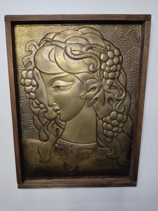 Художествено пано от месинг – СССР, 80-те години