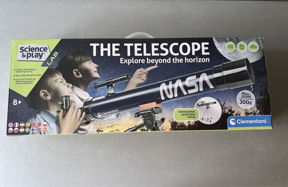 Детски телескоп Clementoni Science & Play - Nasa
